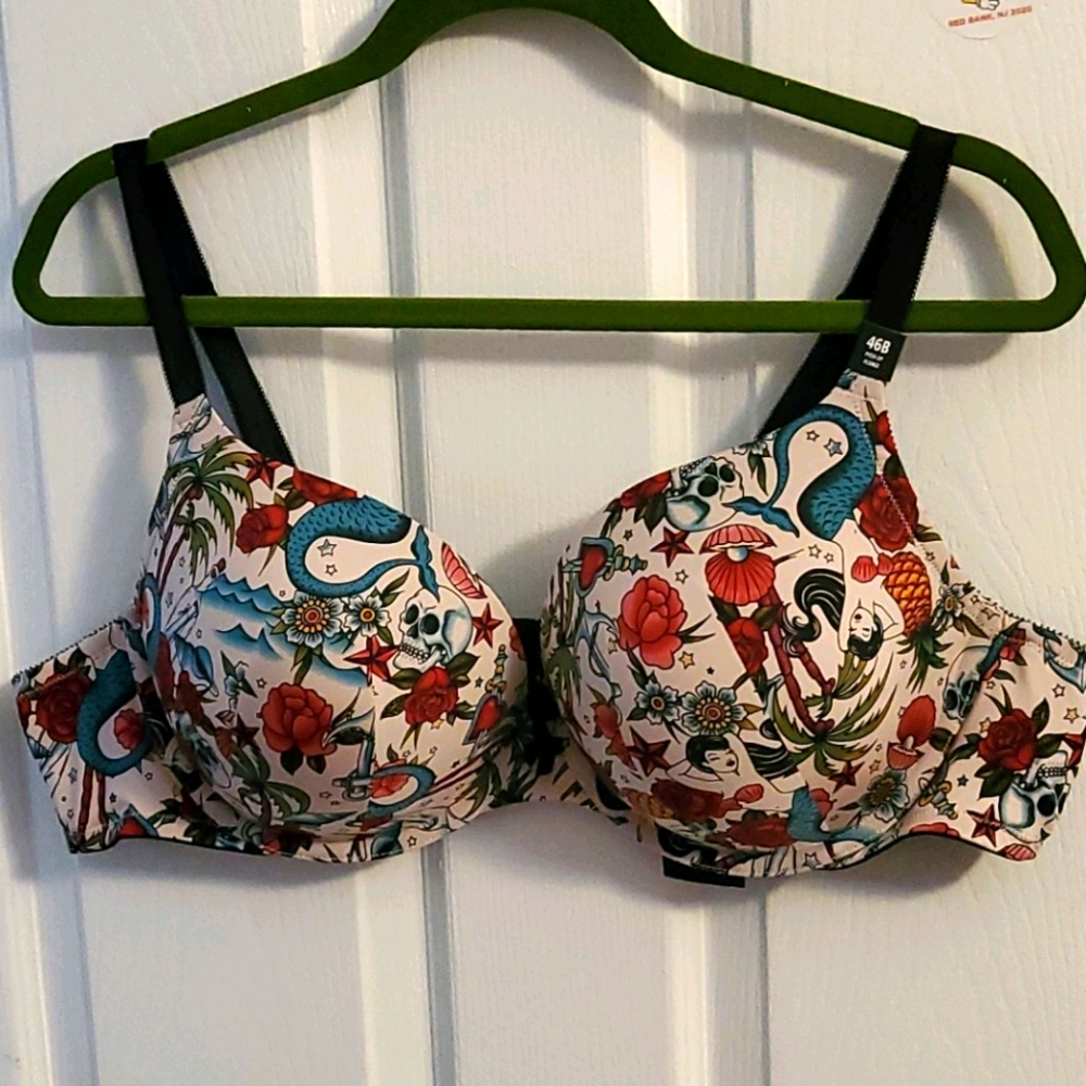 NWT Torrid Push-up Plunge Bra 46B